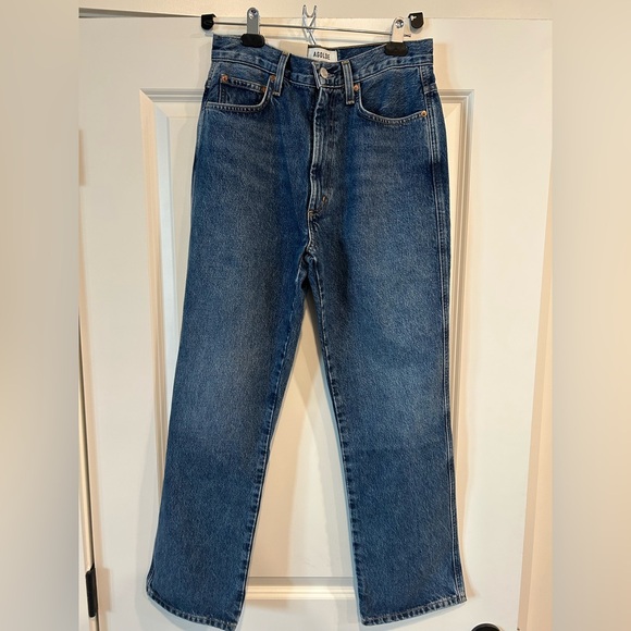 *NWT* AGOLDE Pinch Waist High Rise Kick Flare Jeans Size: 27 - Picture 3 of 10